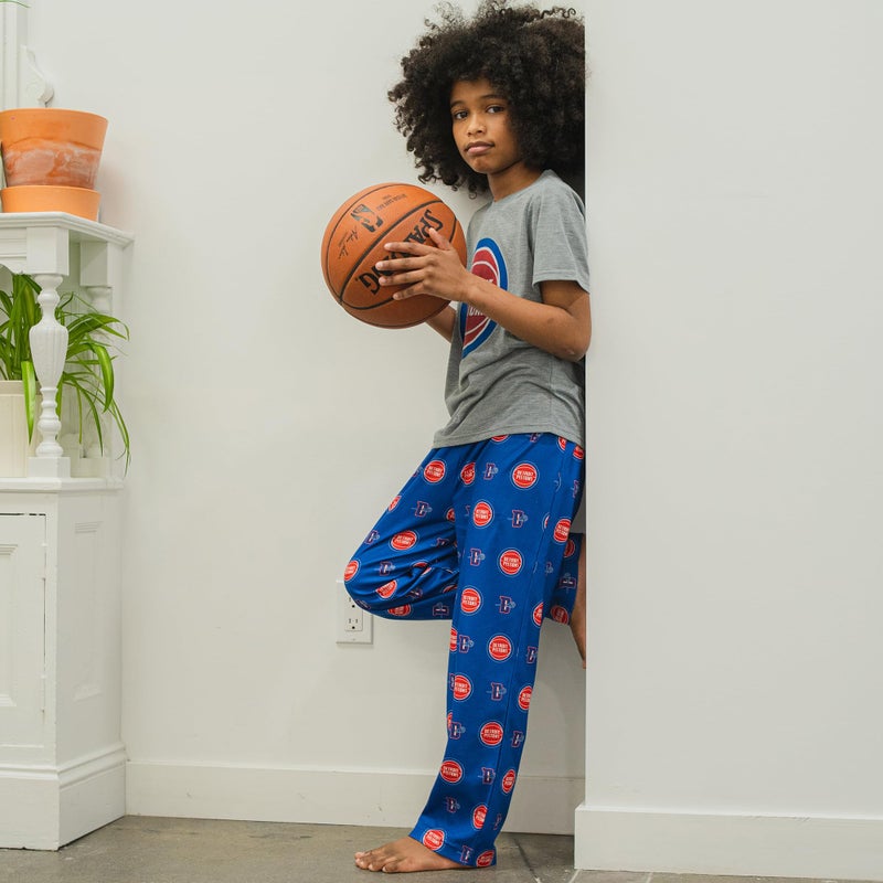 Ultra Game NBA Official Youth 2 Piece T-Shirt & Lounge Pants Pajama Set, Milwaukee Bucks, Boys Sizes, 10-12 - Image 5